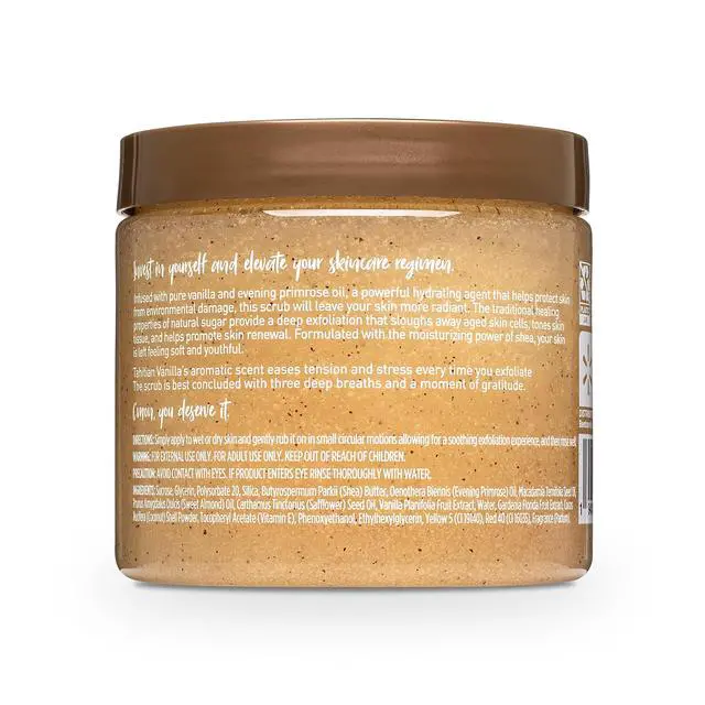 Alt view image 5 of 6 - Shea Sugar Scrub, Tahitian Vanilla, 18 oz