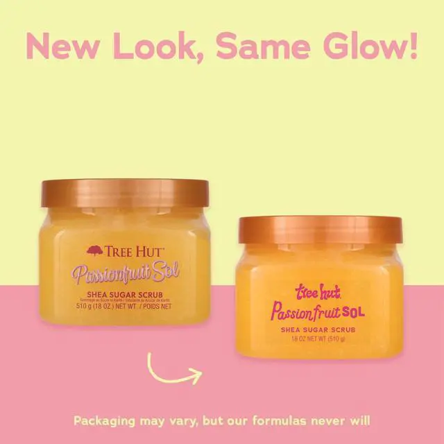 Alt view image 3 of 6 - Tree Hut Passionfruit Sol Shea Butter Sugar Body Scrub, 18 oz