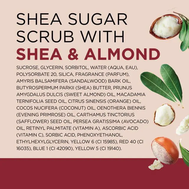 Alt view image 6 of 6 - Dr Teal's Shea Sugar Body Scrub with Shea Butter, Almond & Essential Oils, 19 oz