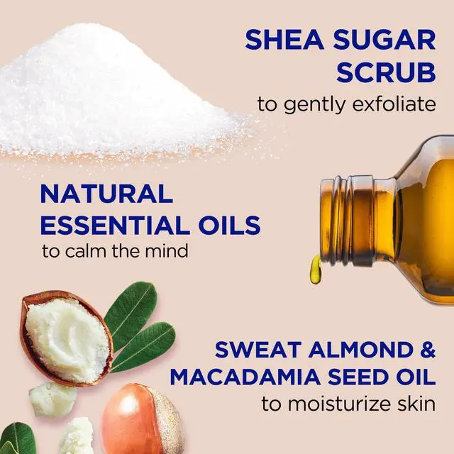 Alt view image 3 of 6 - Dr Teal's Shea Sugar Body Scrub with Shea Butter, Almond & Essential Oils, 19 oz