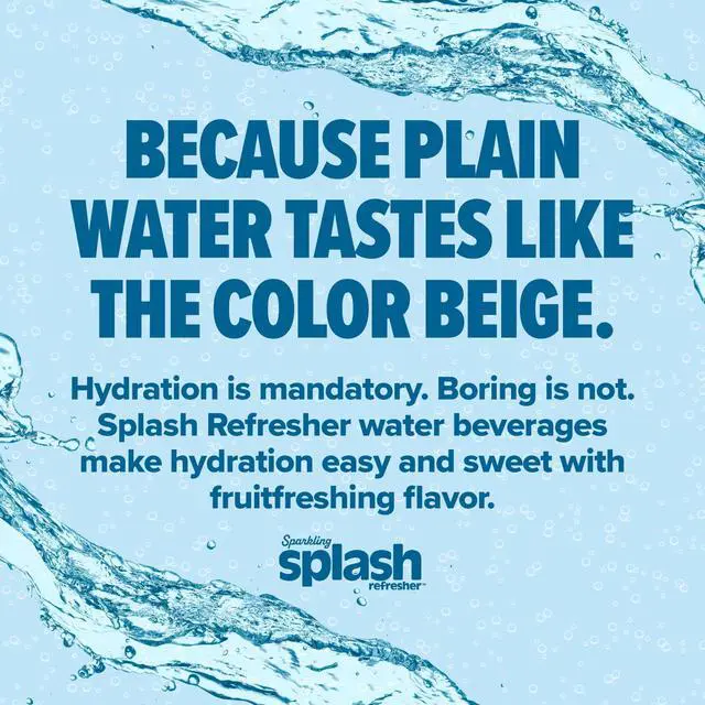 Alt view image 3 of 7 - Splash Blast Sparkling Can, Kiwi Watermelon Flavor, 12 fl oz, 8-pack
