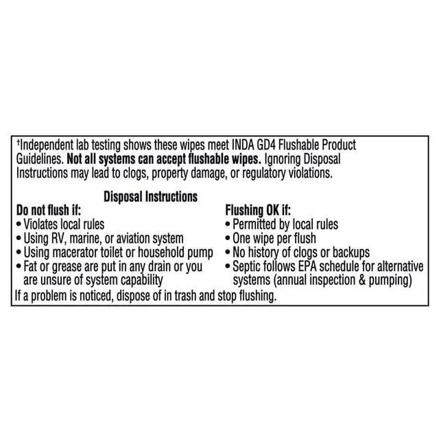 Alt view image 5 of 5 - Equate Extra Large Flushable Wet Wipes, Cool Mint Scent, 144 Wipes, 3 Pack