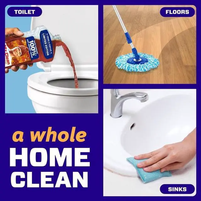 Alt view image 2 of 6 - Mr. Clean All Purpose Cleaner, Floor Cleaner, Mop Soap, Cleaning Liquid, Spiced Harvest, Pumpkin, 41 fl oz