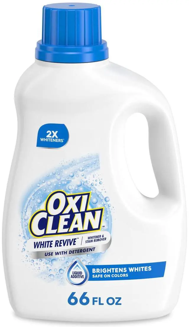 Main image of OxiClean White Revive Laundry Whitener and Laundry Stain Remover Liquid, 66 fl oz