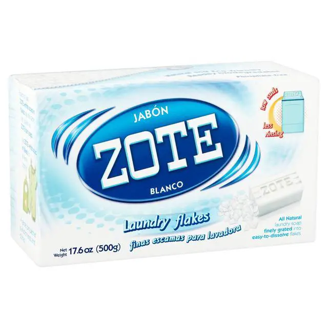 Alt view image 5 of 5 - (3 pack) Zote Blanco Laundry Flakes for Washing Machines, All Ages, Gentle on Clothes & Skin, Laundry Detergent, Cleanser Flakes with Sodium Tallowate, 17.6 oz