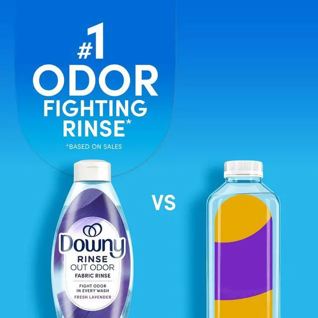 Alt view image 2 of 6 - Downy Rinse Out Odor Laundry Rinse, Tackles Tough Odors and Refreshes, Fresh Lavender Scent, 25.5 fl oz