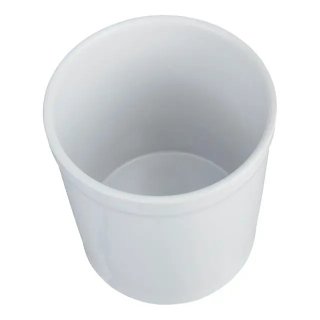 Alt view image 4 of 4 - Mainstays Glazed Stoneware Kitchen Utensil Holder, Ceramic Countertop Utensil Crock for Spoons, Spatulas and Cooking Tools, White