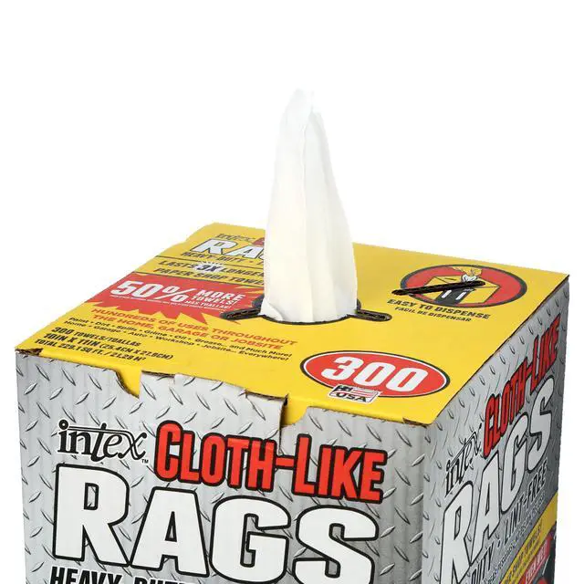 Alt view image 2 of 6 - Intex Nw-00454-75 Cloth-Like Wiping Rags, Fiber Blend