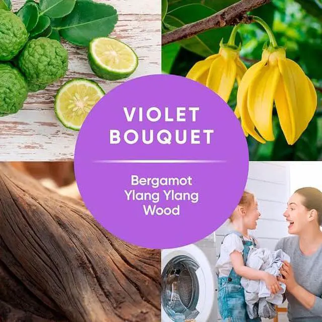 Alt view image 7 of 7 - Ensueño In Wash Laundry Scented Booster Beads for Washer Violet Bouquet Scent, 14 oz