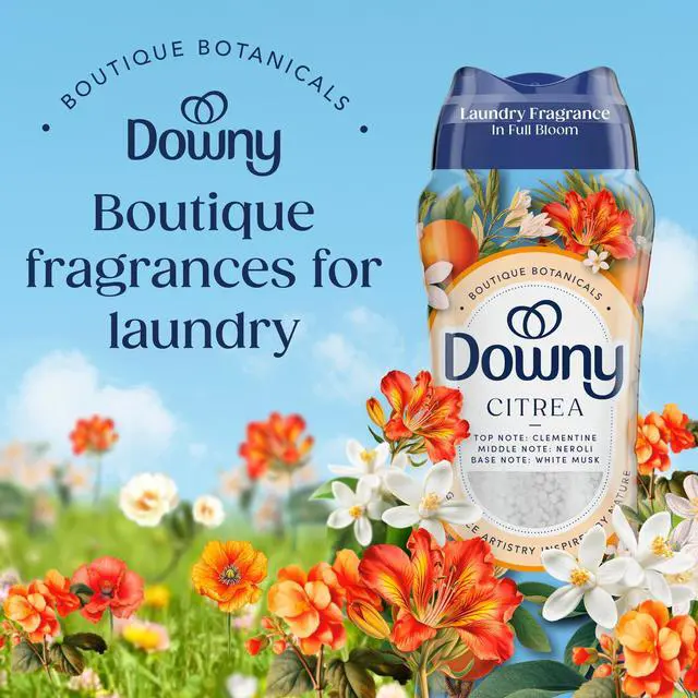Alt view image 2 of 6 - Downy Boutique Botanicals In Wash Laundry Scent Booster Beads, CITREA Scent, 4.8 oz