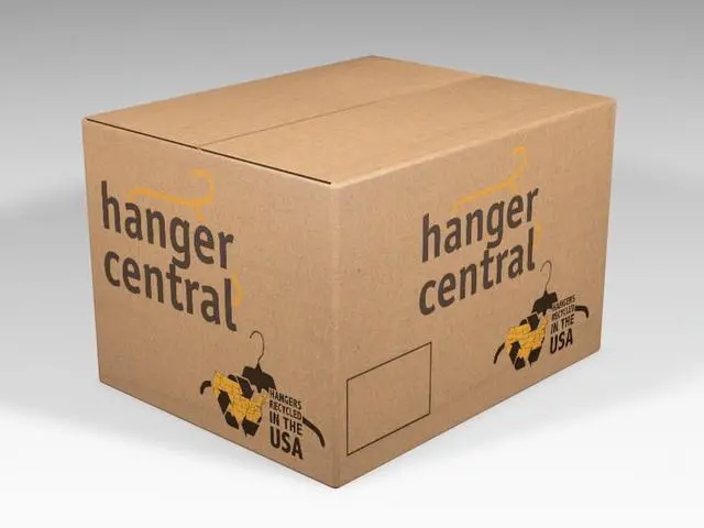 Alt view image 3 of 4 - Hanger Central 25 Pack 17 Inch Plastic Clothing Hangers with Metal Swivel Hooks, Black