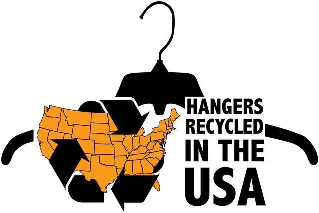 Alt view image 4 of 4 - Hanger Central 25 Pack 17 Inch Plastic Clothing Hangers with Metal Swivel Hooks, Black