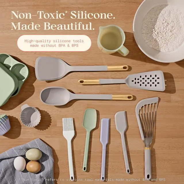 Alt view image 4 of 6 - Beautiful 2 Cup Silicone Measuring Cup, Sage Green by Drew Barrymore