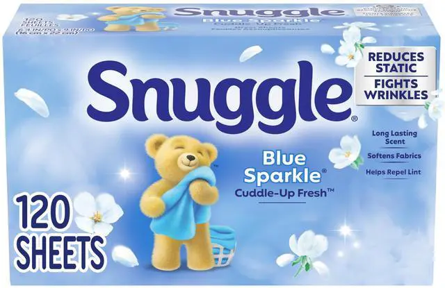 Alt view image 3 of 6 - Snuggle Blue Sparkle Cuddle Up Fresh Dryer Sheets, 200 Count