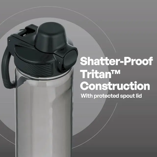 Alt view image 6 of 6 - TAL 20oz Tritan Ranger Lock Water Bottle, Black