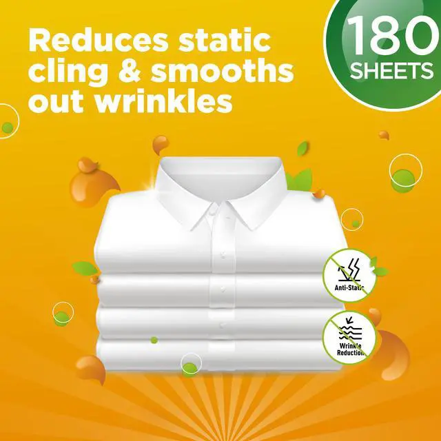 Alt view image 3 of 7 - Great Value Ultimate Fresh Dryer Sheets, Original Clean, 180 Count, Compare to Gain®