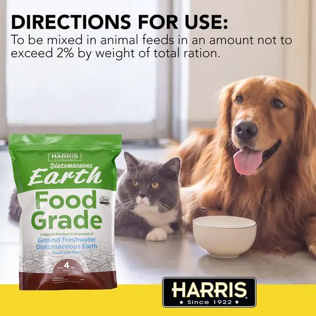 Alt view image 3 of 7 - Harris Food Grade Diatomaceous Earth Powder - OMRI Listed for Organic Use, 4lb Bag