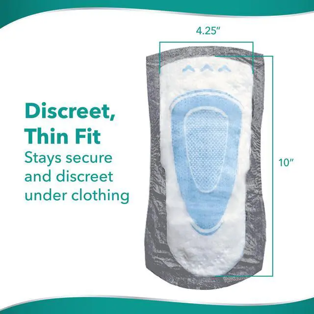 Alt view image 6 of 7 - Assurance Men's Guards, Maximum Absorbency, One Size Fits All, 52 Count