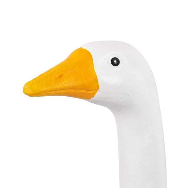 Alt view image 3 of 7 - Mainstays Weather-Resistant Resin Porch Goose Garden Statue, 19.6 in
