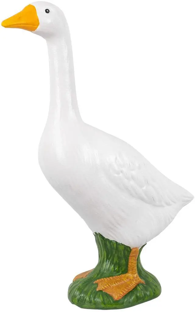 Main image of Mainstays Weather-Resistant Resin Porch Goose Garden Statue, 19.6 in