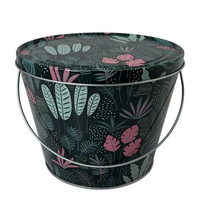 Alt view image 5 of 7 - Mainstays Outdoor Citronella Candle - 24oz Metal Bucket | Repels Mosquitoes | Triple Wick | Up to 40 Hours Burn Time