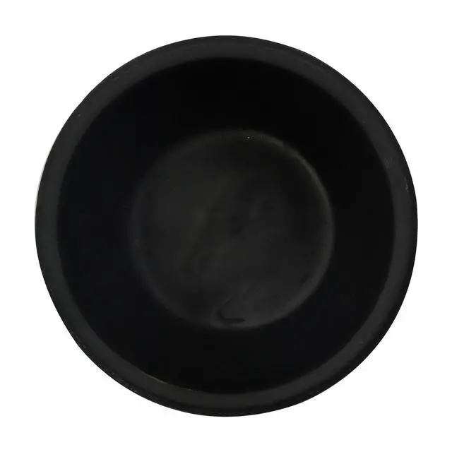 Alt view image 4 of 6 - Better Homes & Gardens 4.5 in Textured Matte Ceramic Plant Pot, Black, 1 Piece
