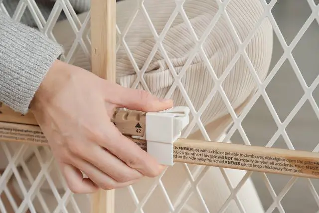 Alt view image 6 of 7 - Parent's Choice Standard Wall Safety Gate, Fits 26" to 42" Wide