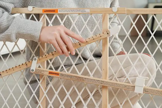 Alt view image 5 of 7 - Parent's Choice Standard Wall Safety Gate, Fits 26" to 42" Wide