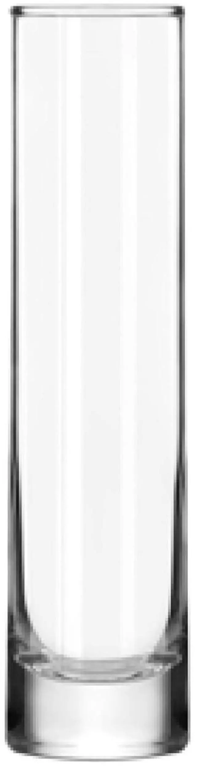 Main image of (2 pack) Libbey Clear Glass Cylinder Floral Bud Vase, 7.5 in.
