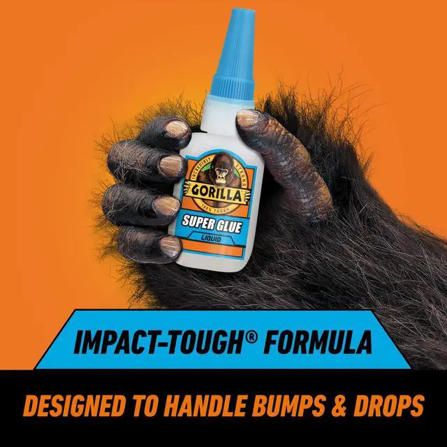 Alt view image 3 of 6 - Gorilla Glue Super Glue 15g Bottle Net Content Quantity 1