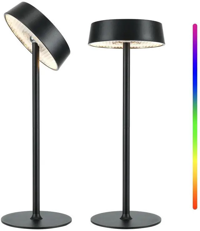 Main image of Cordless Lamp, Rechargeable Table Lamp, Battery Operated, RGB Dimmable Touch Control, 3 Color Temperatures, LED Memory Function, Portable Outdoor Waterproof Desk Lamp, Restaurant Dining Patio Kitchen