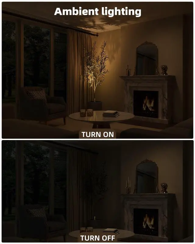 Alt view image 3 of 7 - Spotlight Indoor with Remote, 4000mAh Rechargeable Battery-Powered Plant Spot Lights, Wireless Mini Uplights with Dimmable & 3-CCT, Timer, Accent Lighting for Pictures, Art, Displays (2-Pack)