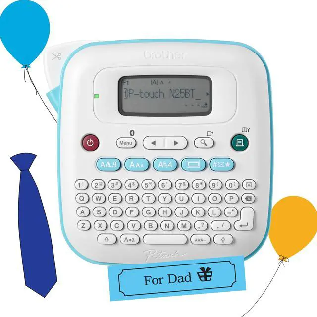 Main image of P-Touch PT-N25BT Personal Connected Label Maker, Bluetooth, Design&Print2 app, Portable, Handheld and Prints with P-Touch Btag½â (12mm) Wide Color Label Tapes