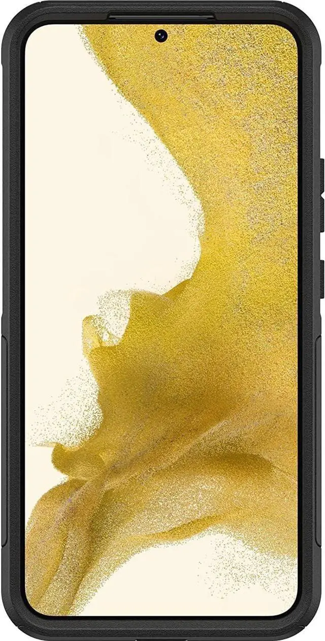 Alt view image 4 of 7 - Galaxy S22+ Commuter Series Case - BLACK, slim & tough, pocket-friendly, with port protection