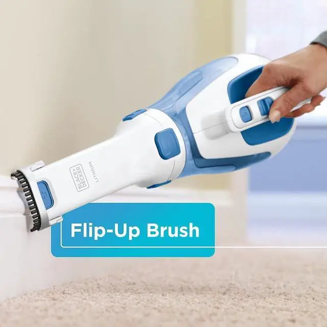 Alt view image 5 of 6 - Handheld Vacuum, Cordless Car Vacuum Portable 12V, with Rotating and Extendable Nozzle (HHVI320JR02)