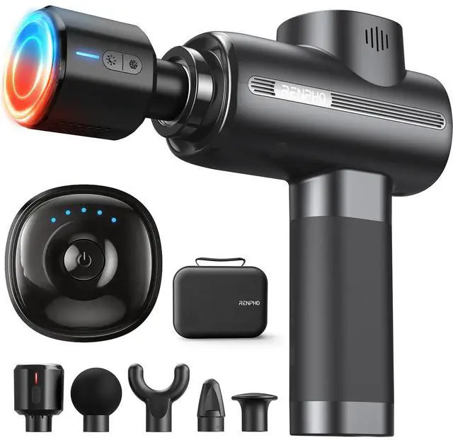Main image of Active Thermacool Massage Gun Deep Tissue with Heat and Cold, Fathers Day Dad Gifts, FSA Eligible, Back Massager for Muscle Relief, HSA, Percussion Body Masajeador for Men Women Athletes