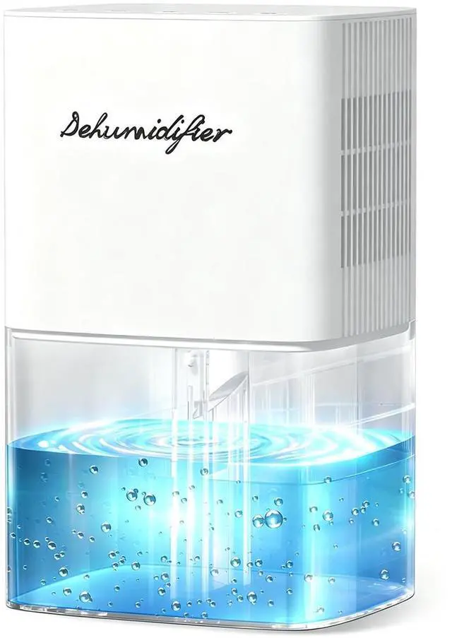 Main image of Dehumidifier 1657ML 58OZ Small Dehumidifier for Home 230 Ft² Safety Dehumidifiers Adjustable 10 Color Lights 5 Timers 3 Setting Modes Auto Shut Off Protection Low Noise For Bedroom Bathroom