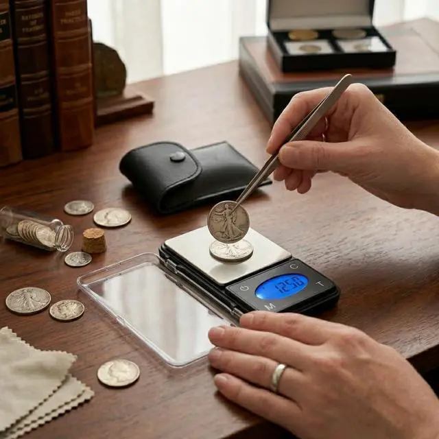 Alt view image 4 of 7 - Smart Weigh ZIP600 Ultra Slim Digital Pocket Scale 600g by 0.1g with Counting Feature,Gram Scale and Ounce Scale, High Precision Accuracy