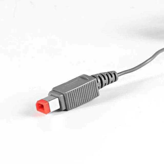 Alt view image 6 of 7 - Sensor Bar for Wii, Replacement Wired Infrared Ray Sensor Bar for Nintendo Wii and Wii U Console, Includes Clear Stand