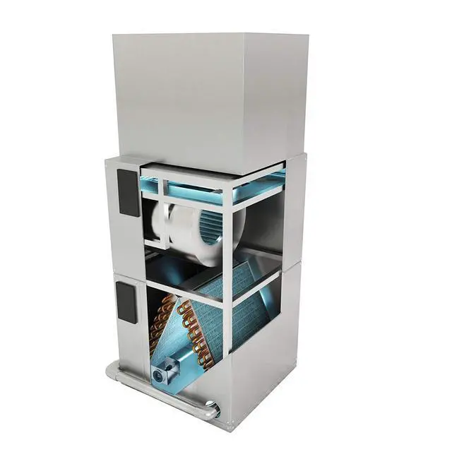 Alt view image 5 of 6 - R600 24v HVAC Air Purifier UV Light Coil Cleaner Germicidal 14" 18W UVC for AC Air Conditioning with Magnet