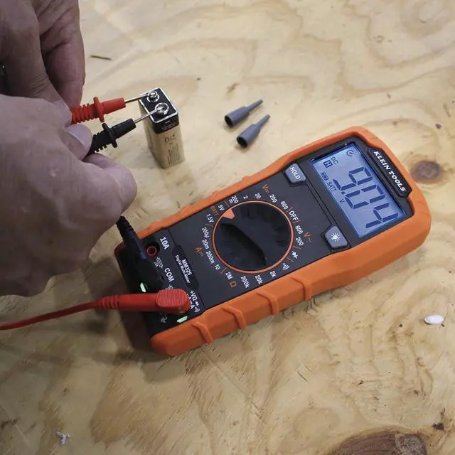 Alt view image 7 of 7 - MM325 Multimeter, Digital Manual-Ranging 600V AC/DC Voltage Tester, Tests Batteries, Current, Resistance, Diodes, and Continuity