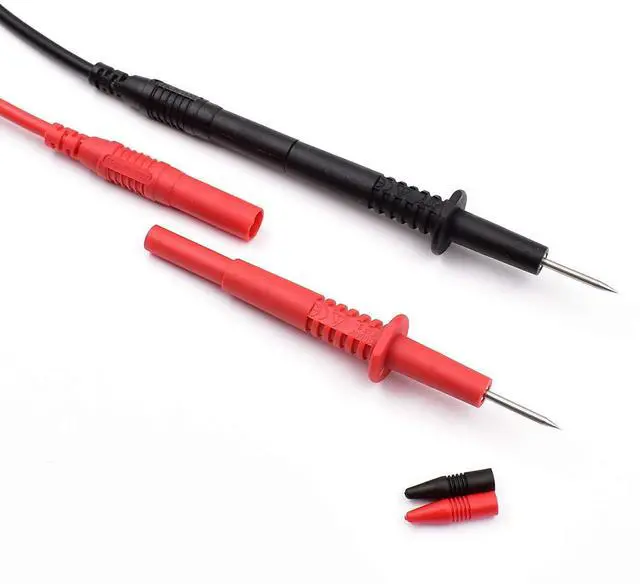 Alt view image 3 of 4 - TH-6-KIT Automotive Test Lead Kit, Test Probes,Flexible Silicon Back Probe pins,Shielded Alligator Clips and Large Crocodile Clips,Multimeter Clamp Meter
