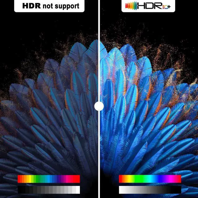 Alt view image 5 of 7 - 4K HDMI Switch 5x1 with Remote - 4K@60Hz HDR HDCP 2.2 - Auto-Switcher Splitter for PS5/PS4/Xbox/Switch/PC