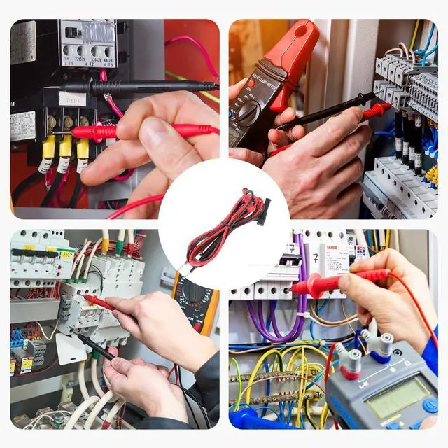 Alt view image 5 of 7 - Meter Test Leads CAT III 1000V 20A Replacement for FLUKE Ideal Simpson