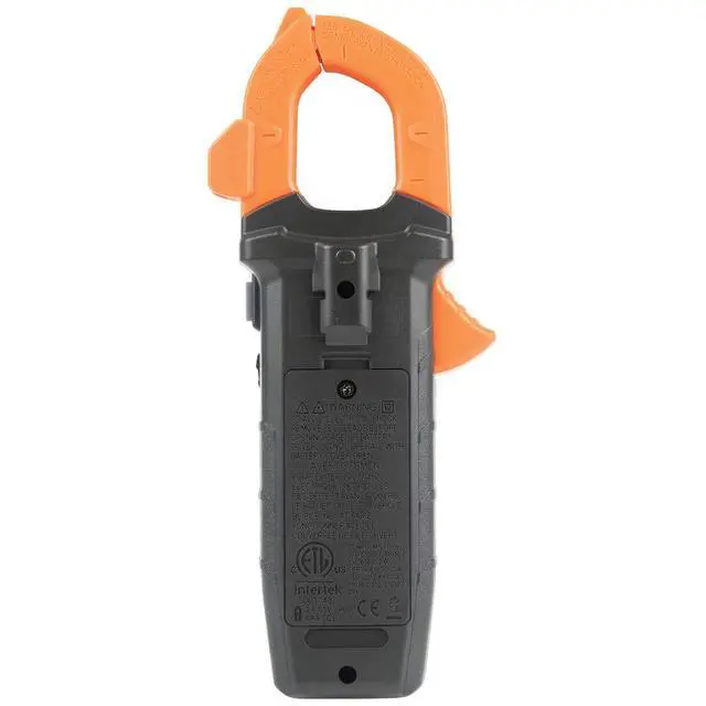 Alt view image 7 of 7 - CL390 AC/DC Digital Clamp Meter, Auto-Ranging, 400 Amp, NCVT Tester, Hi-Viz LCD Display, TRMS, Continuity Resistance, Temperature and More