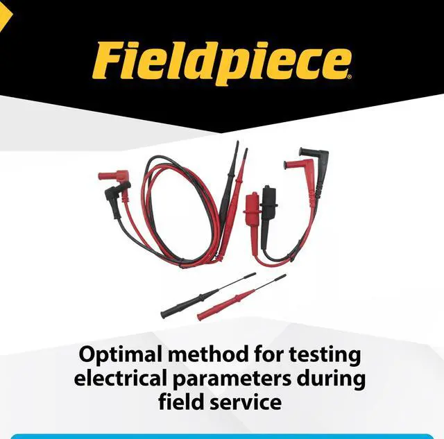 Alt view image 5 of 5 - ADK7 Deluxe Silicone Test Lead Kit Professional HVAC/R Multimeter Lead Set with Gold-Plated Tips, Alligator Clip Extensions, and Extended Reach Molex Probes High-Heat & Cold-Weather
