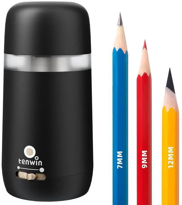 Main image of Electric Pencil Sharpener for 7-12mm Pencil Built-in Breathing Light