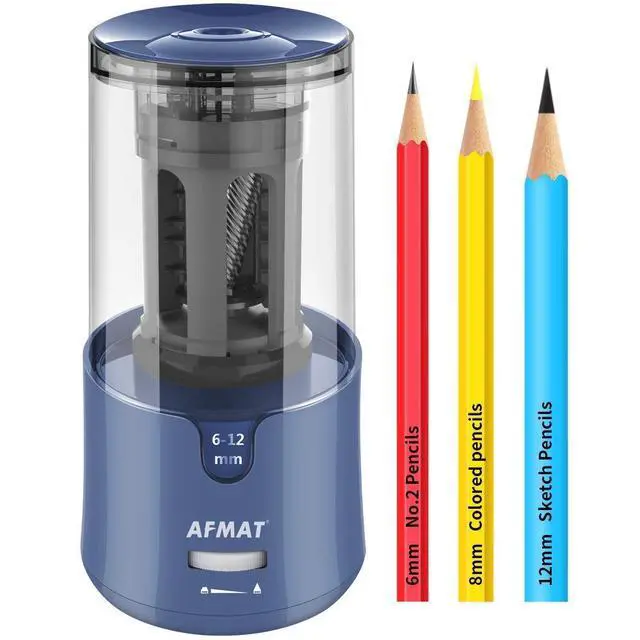 Alt view image 2 of 7 - Electric Pencil Sharpener & Rechargeable Electric Eraser Kit, Auto Stop, Super Sharp & Fast, 140 Eraser Refills, Good for Drafting, Drawing, Crafts, Arts