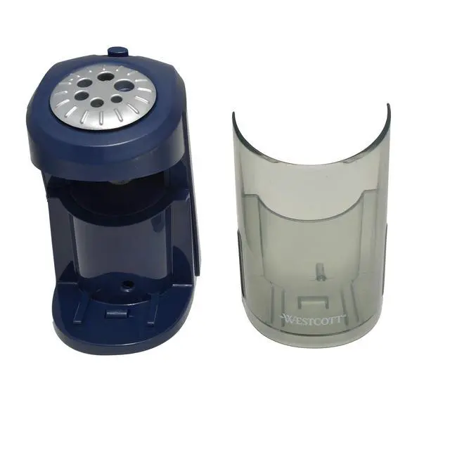 Alt view image 2 of 7 - Heavy Duty School/Classroom Pro Electric Pencil Sharpener, Blue