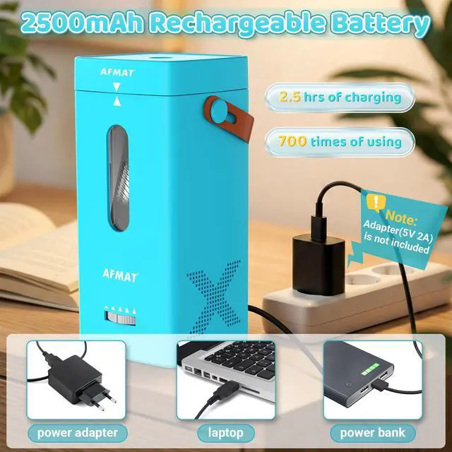 Alt view image 5 of 7 - Electric Pencil Sharpener, Fully Automatic Pencil Sharpener, Auto in & Out, Rechargeable Hands-Free Sharpeners for Jumbo & Colored Pencils (6.5-12mm), Portable for Home/Classroom/Office PSC6